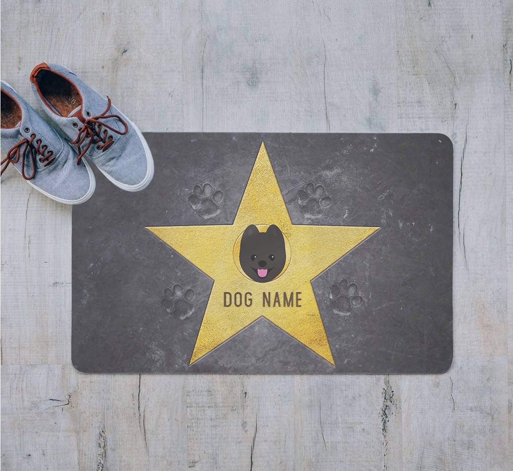 Star of Fame: Personalised {breedFullName} Doormat