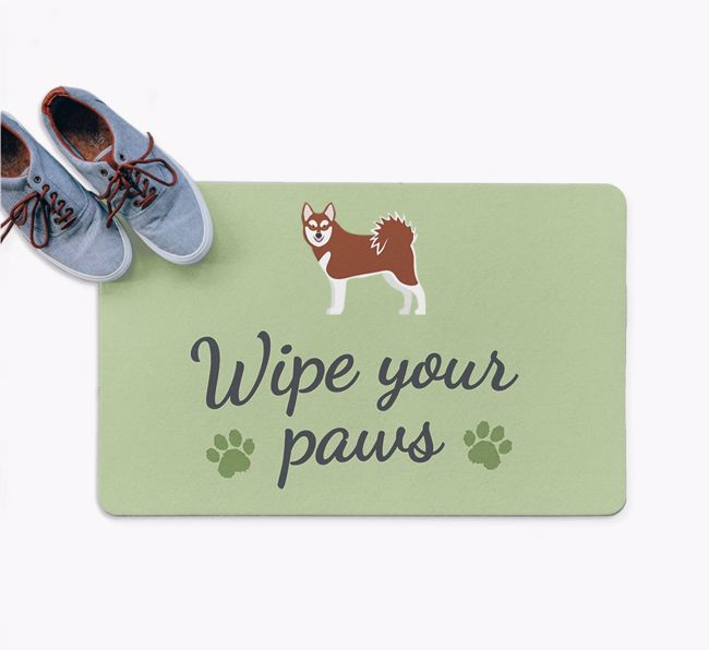  Wipe Your Paws: Personalized {breedFullName} Doormat