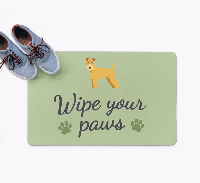  Wipe Your Paws: Personalized {breedFullName} Doormat
