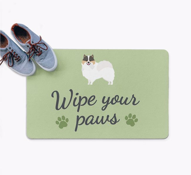  Wipe Your Paws: Personalized {breedFullName} Doormat