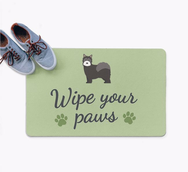  Wipe Your Paws: Personalised {breedFullName} Doormat