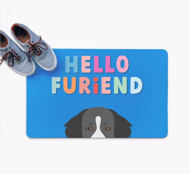 Hello Furiend: Personalised {breedFullName} Doormat