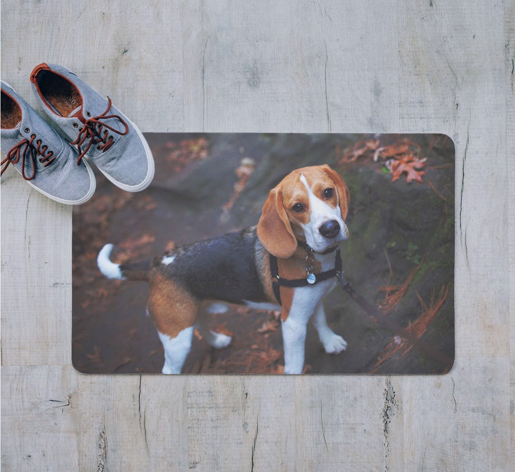 Photo Upload: Personalized {breedFullName} Door Mat