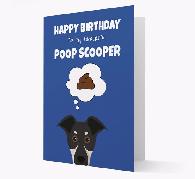 Card 'Poop Scooper' with {breedCommonName} Icon