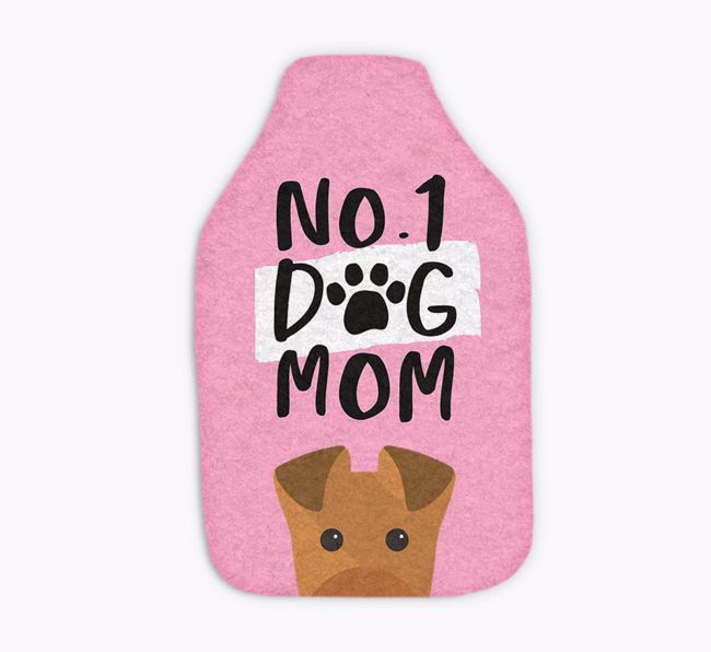 No. 1 Dog Mom: Personalized {breedFullName} Hot Water Bottle