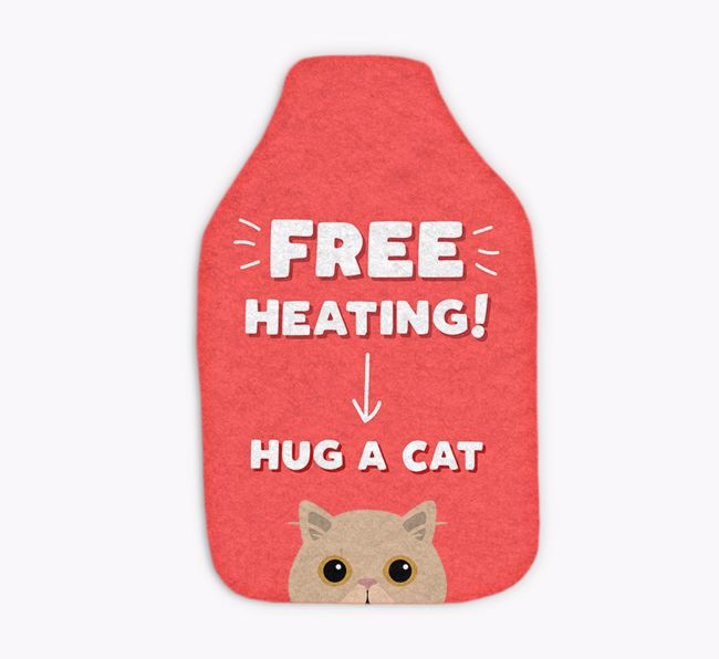 Free Heating: Personalised {breedFullName} Hot Water Bottle