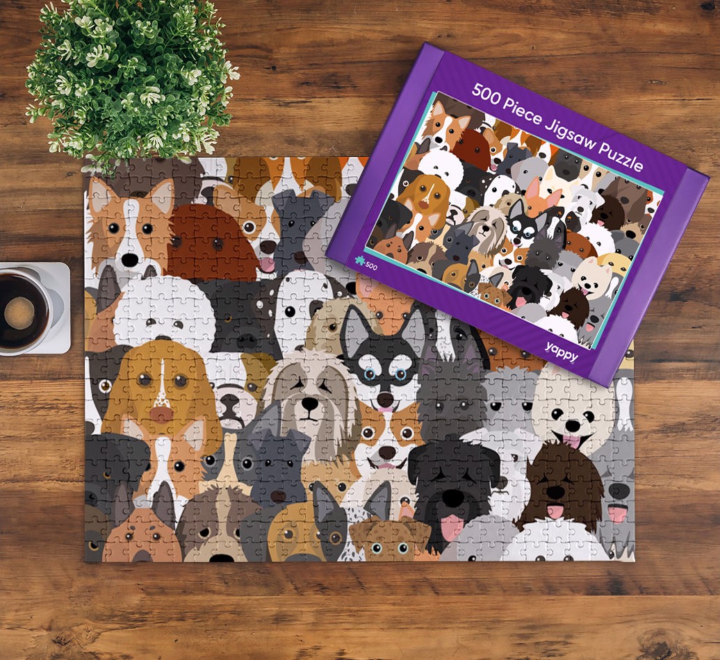 Spot The Dog: Personalised {breedFullName} Jigsaw