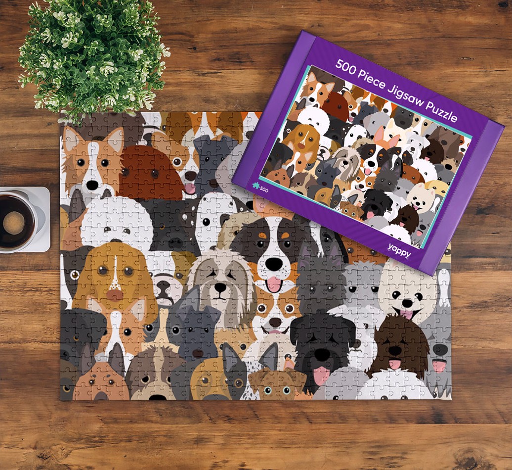 Spot The Dog: Personalised {breedFullName} Jigsaw