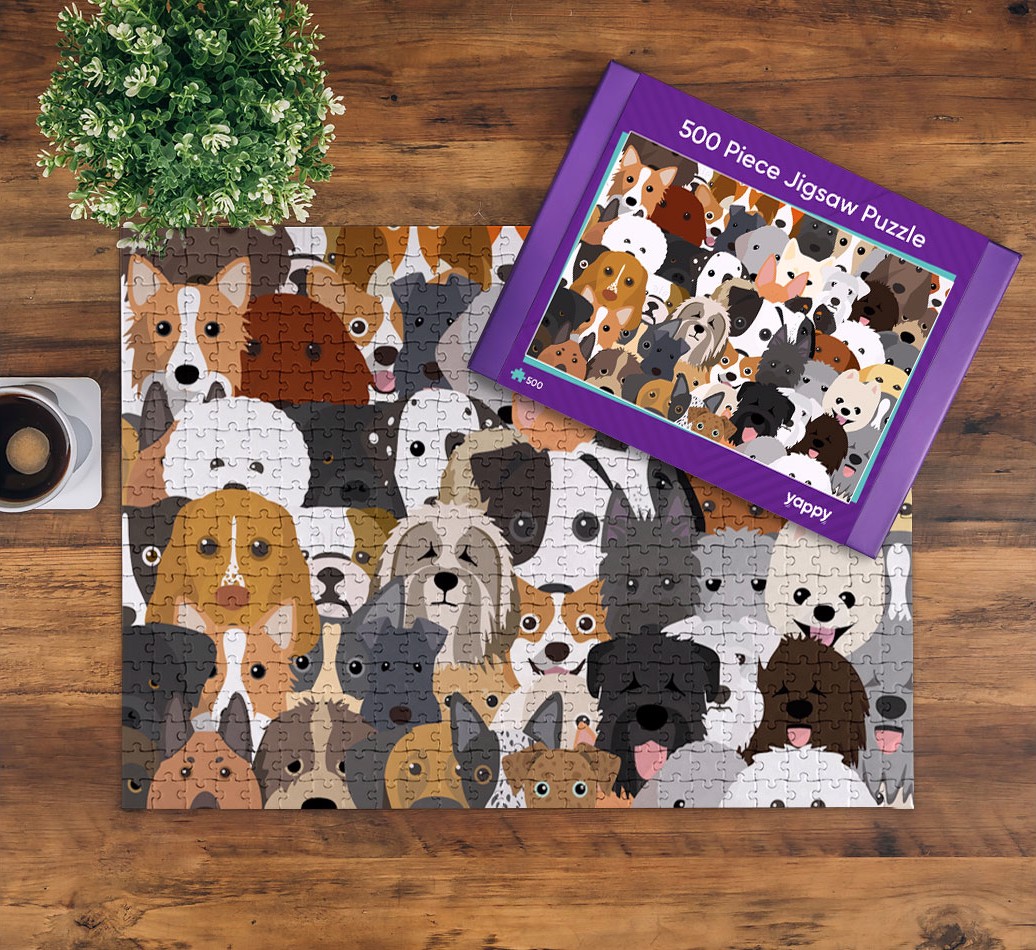 Spot The Dog: Personalised {breedFullName} Jigsaw