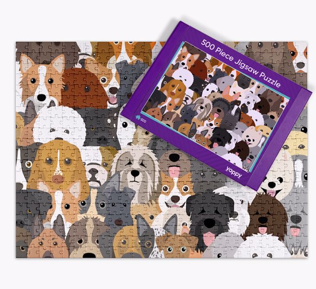 Spot The Dog: Personalised {breedFullName} Jigsaw