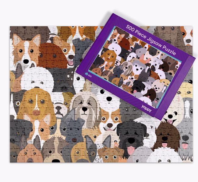 Spot The Dog: Personalised {breedFullName} Jigsaw