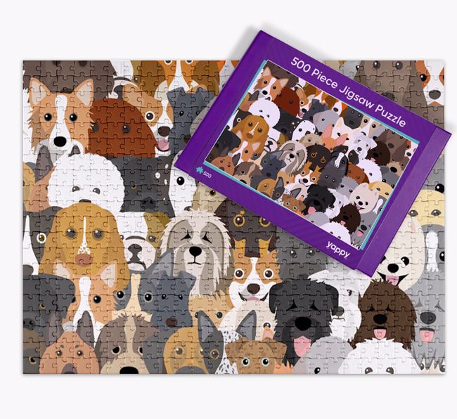 Spot The Dog: Personalised {breedFullName} Jigsaw