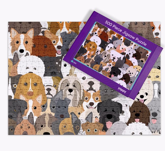 Spot The Dog: Personalised {breedFullName} Jigsaw