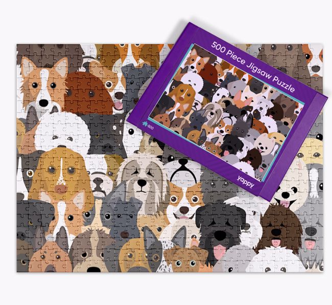 Spot The Dog: Personalised {breedFullName} Jigsaw