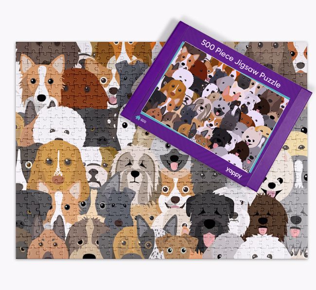 Spot The Dog: Personalised {breedFullName} Jigsaw