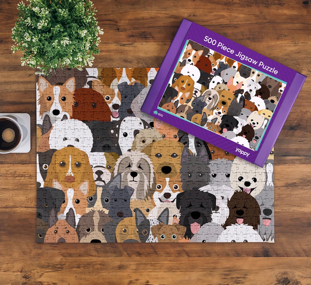 Spot The Dog: Personalised {breedFullName} Jigsaw