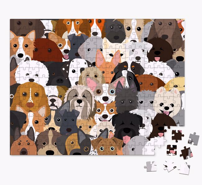 Spot The Dog: Personalized {breedFullName} Jigsaw
