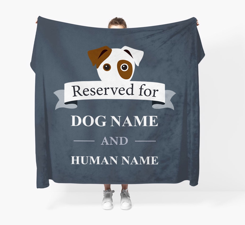 Reserved For: Personalized {breedFullName} Throw Blanket