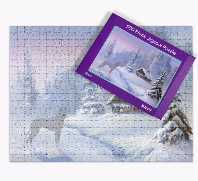 Winter Dogs 500 Piece Jigsaw Puzzle