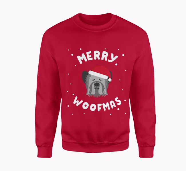 Merry Woofmas: Personalised {breedFullName} Adult Jumper