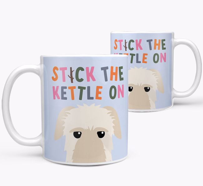 Stick The Kettle On: Personalised {breedFullName} Mug