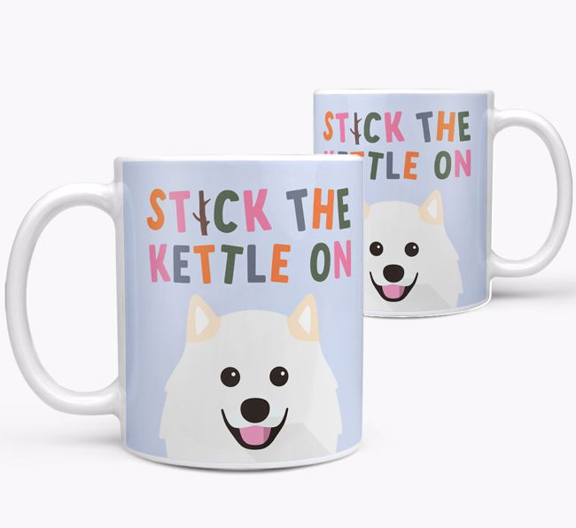 Stick The Kettle On: Personalised {breedFullName} Mug