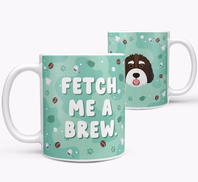 Fetch Me A Brew: Personalised {breedFullName} Mug