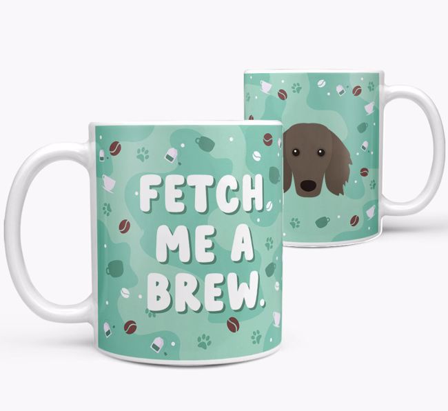 Fetch Me A Brew: Personalised {breedFullName} Mug