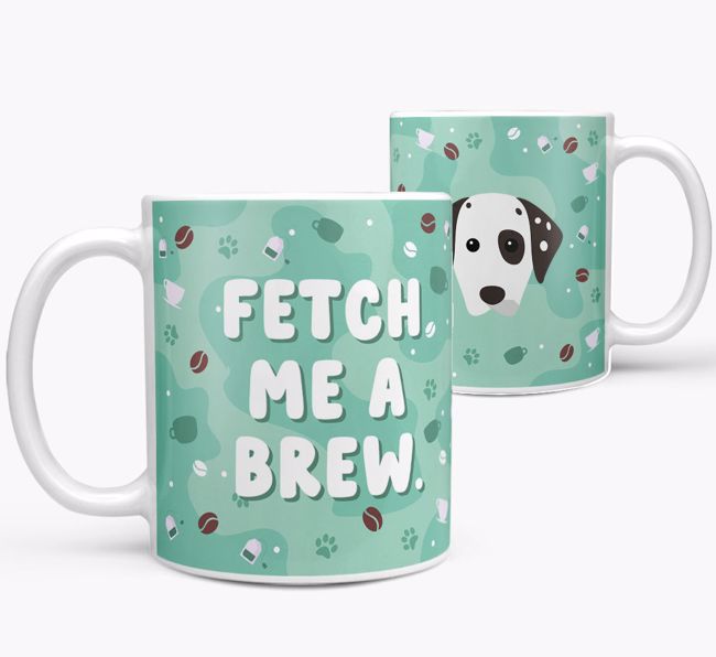 Fetch Me A Brew: Personalised {breedFullName} Mug