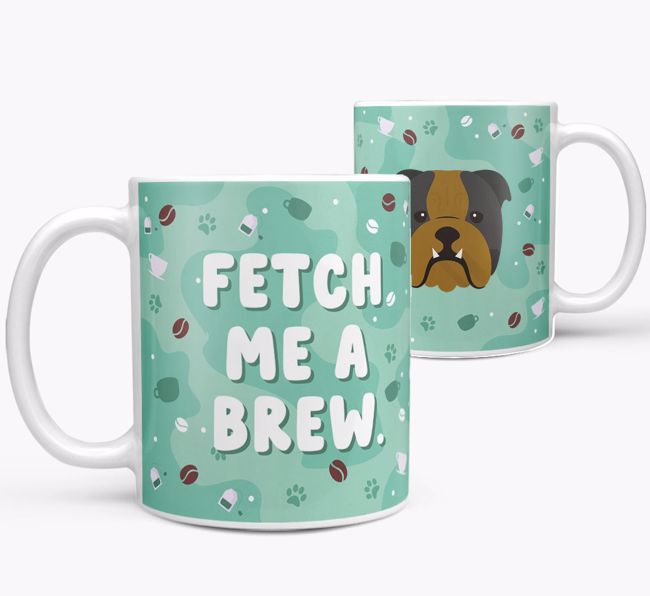 Fetch Me A Brew: Personalised {breedFullName} Mug