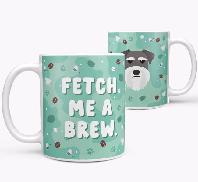 Fetch Me A Brew: Personalised {breedFullName} Mug