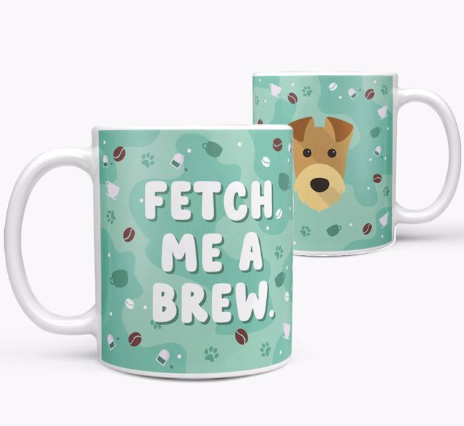 Fetch Me A Brew: Personalised {breedFullName} Mug