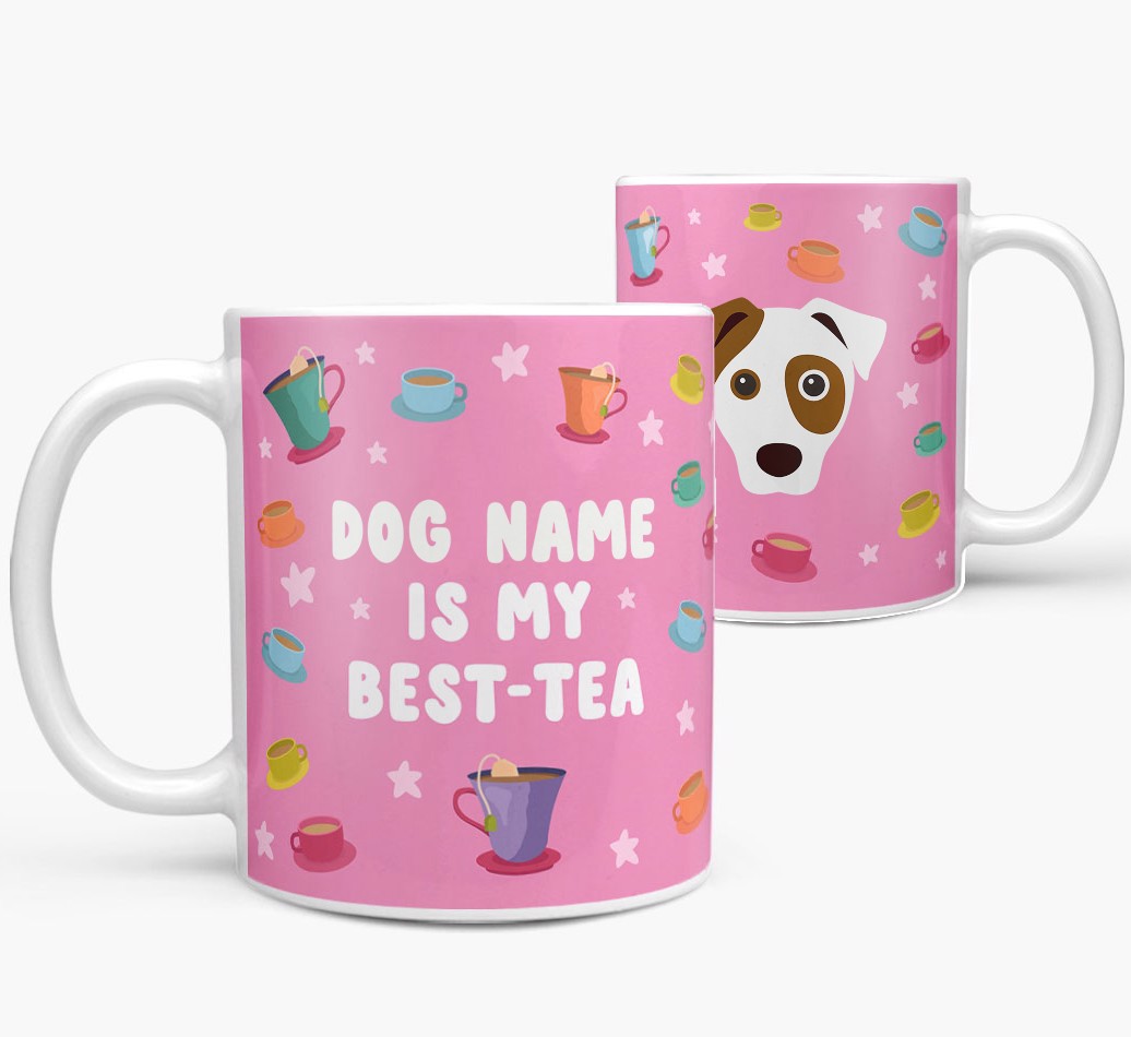 My Best-Tea: Personalized {breedFullName} Mug - both views