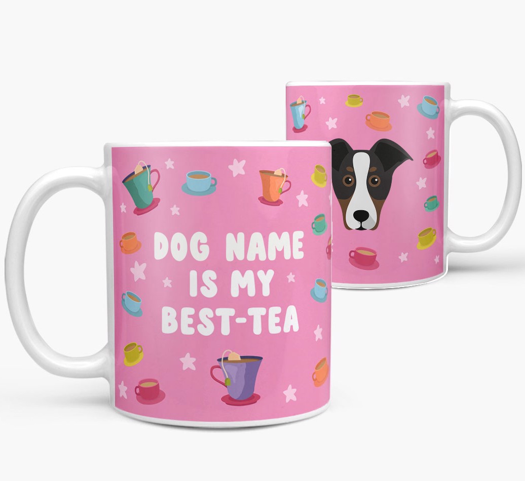 My Best-Tea: Personalized {breedFullName} Mug - both views