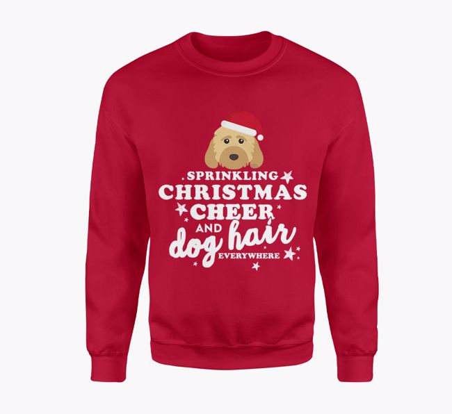 Cheer And Dog Hair: Personalised {breedFullName} Adult Jumper