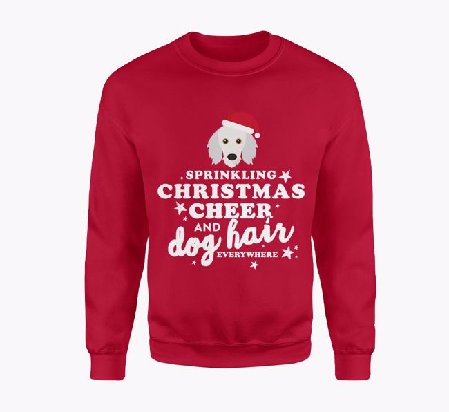 Cheer And Dog Hair: Personalised {breedFullName} Adult Jumper