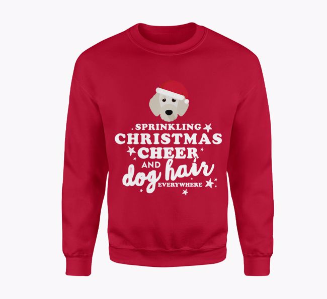 Cheer And Dog Hair: Personalised {breedFullName} Adult Jumper