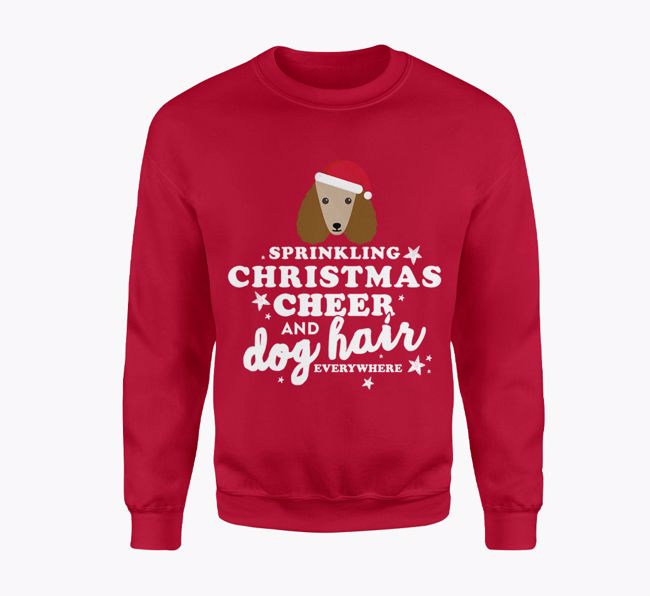 Cheer And Dog Hair: Personalised {breedFullName} Adult Jumper