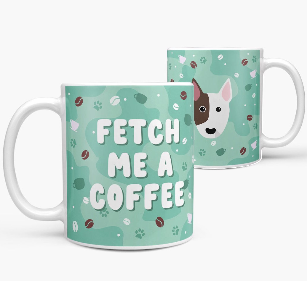 Fetch me a Coffee: Personalized {breedFullName} Mug - both views