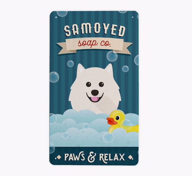 Soap Co: Personalised {breedFullName} Metal Sign