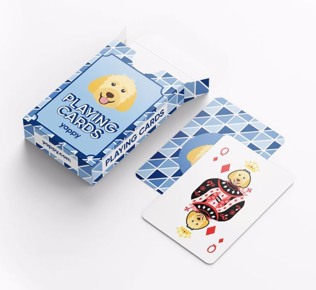 Traditional Style: Personalised {breedFullName} Playing Cards