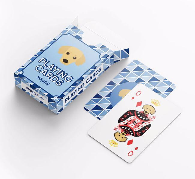 Traditional Style: Personalised {breedFullName} Playing Cards