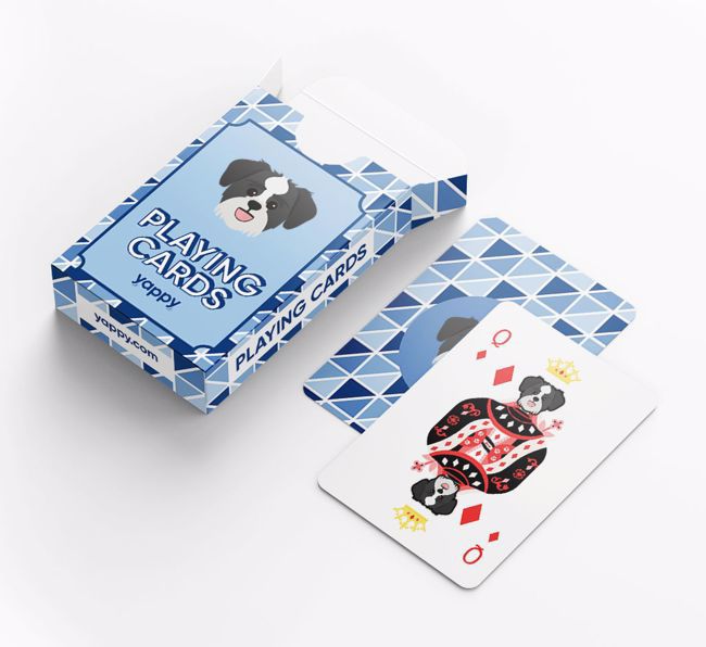 Traditional Style: Personalised {breedFullName} Playing Cards