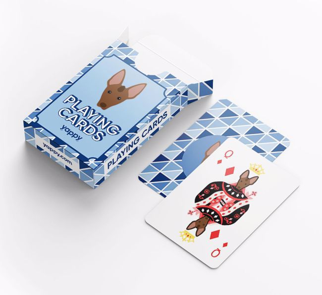 Traditional Style: Personalised {breedFullName} Playing Cards