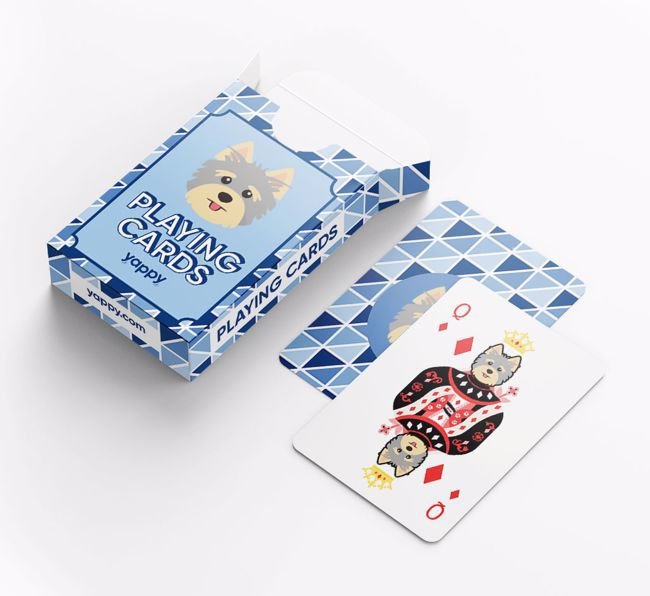 Traditional Style: Personalised {breedFullName} Playing Cards