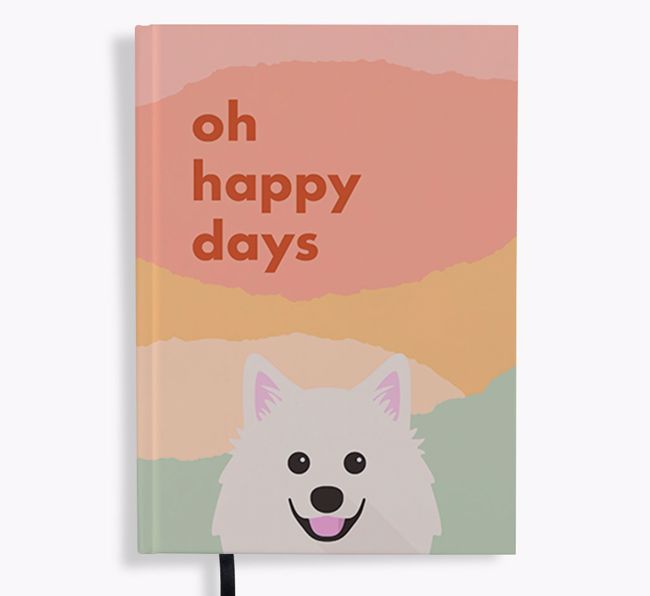 Oh Happy Days: Personalized {breedFullName} Notebook