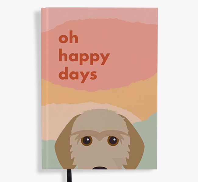 Oh Happy Days: Personalized {breedFullName} Notebook