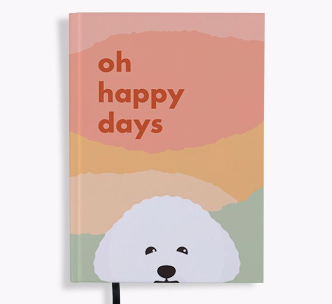 Oh Happy Days: Personalised {breedFullName} Notebook