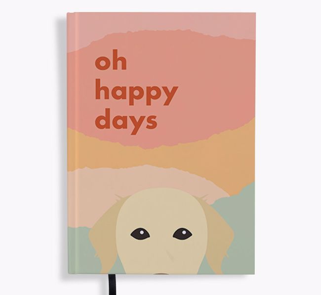 Oh Happy Days: Personalised {breedFullName} Notebook