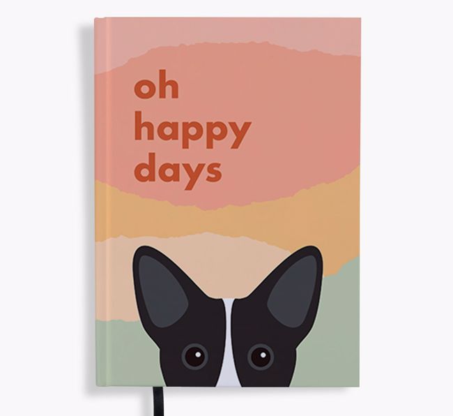 Oh Happy Days: Personalised {breedFullName} Notebook